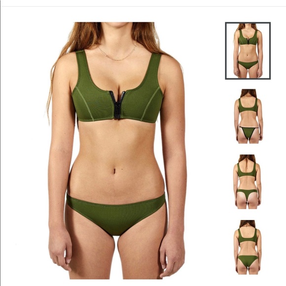 Hoaka Swimwear Other - Hoaka swimwear Chloe khaki set
